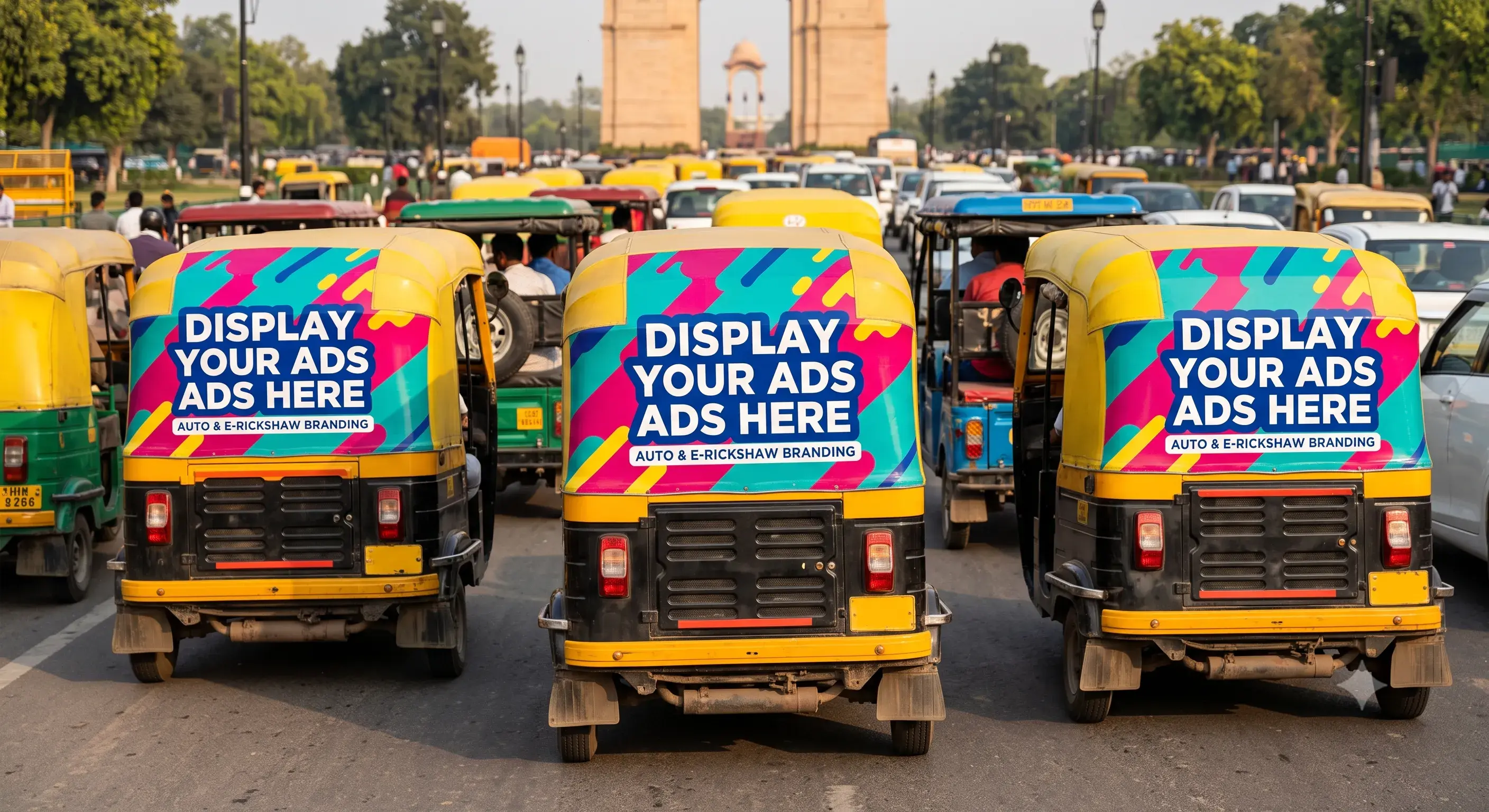 Auto & E-Rickshaw Branding
