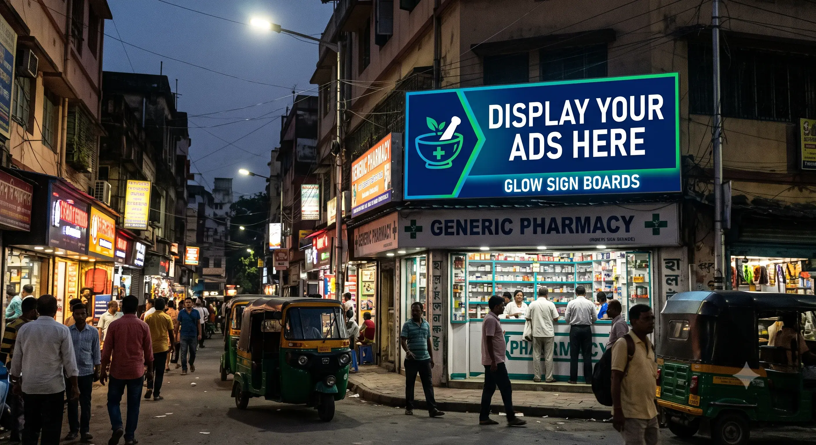 Glow Sign Boards